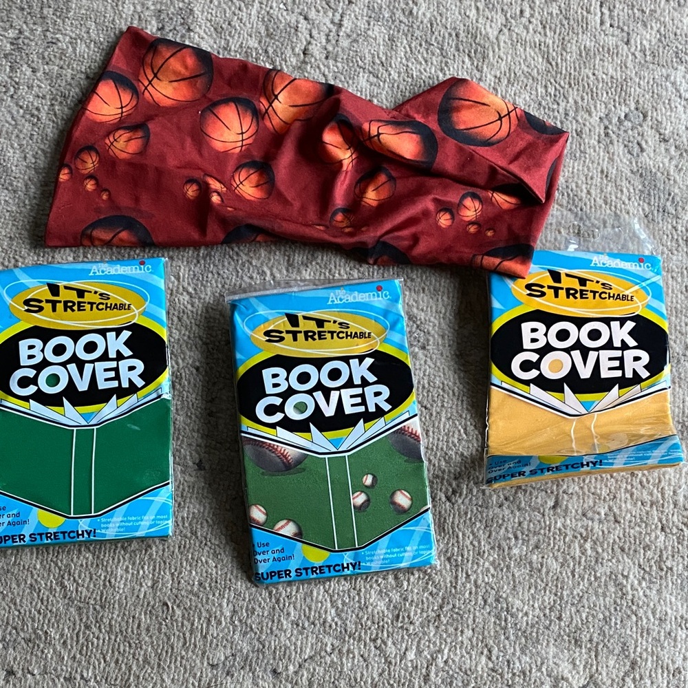 New book covers for academic books stretch 4 total